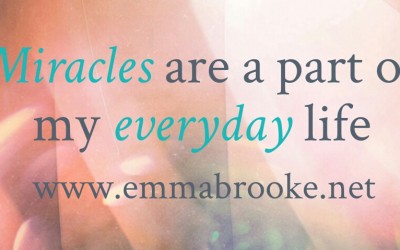 Miracles are a part of my everyday life