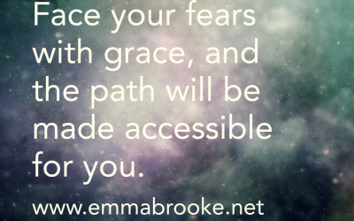 How to face your fears with grace and integrity