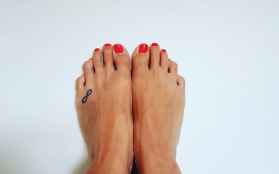 I got this tattoo when I was in love with a man, who possibly never loved me back