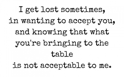 Acceptance
