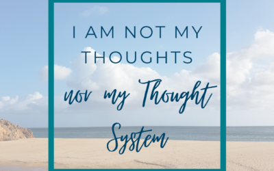 I am not my thoughts