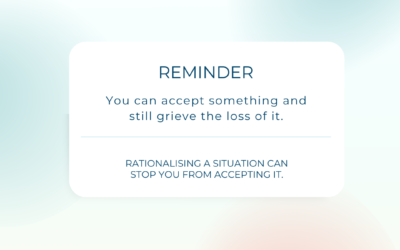 Acceptance vs Understanding